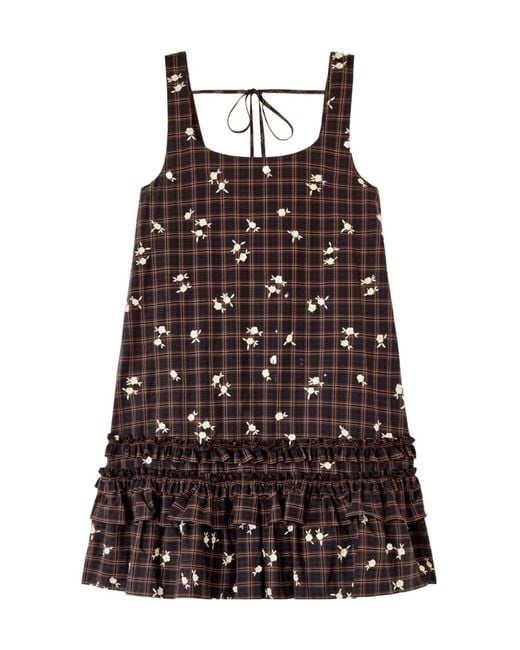 Ganni Brown Dress