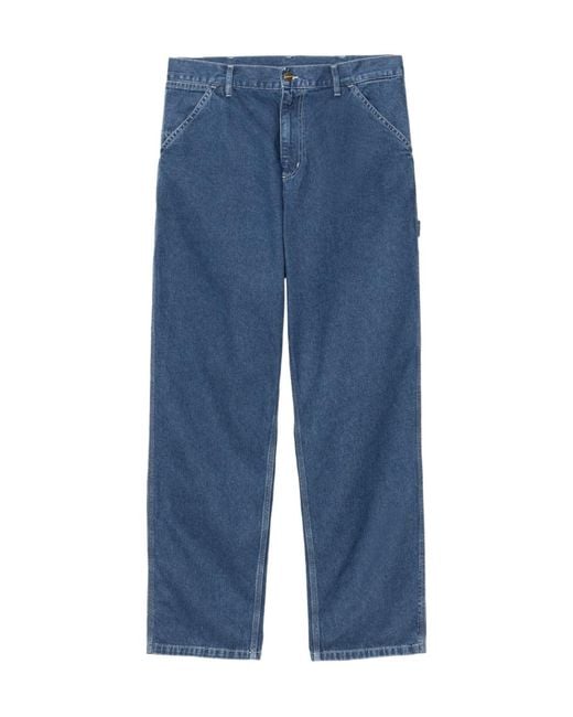 Carhartt Blue Single Knee Pants for men