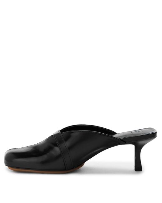 Ganni Black Heeled Mules