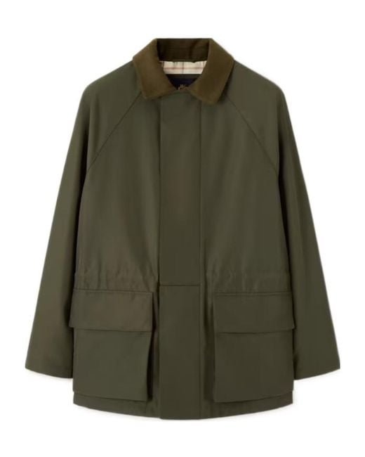 Loro Piana Green Horsey Jacket for men
