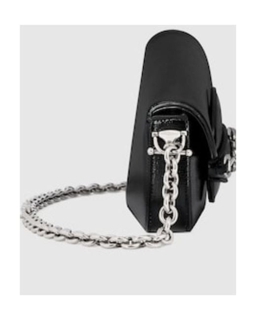 Gucci Black Horsebit 1955 Mini Shoulder Bag