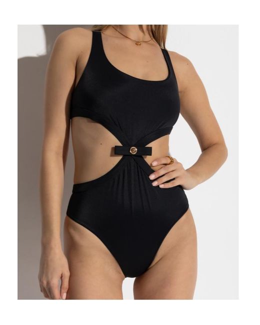 Versace Black One-Piece