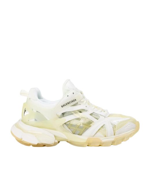 Balenciaga White Platform Sneakers