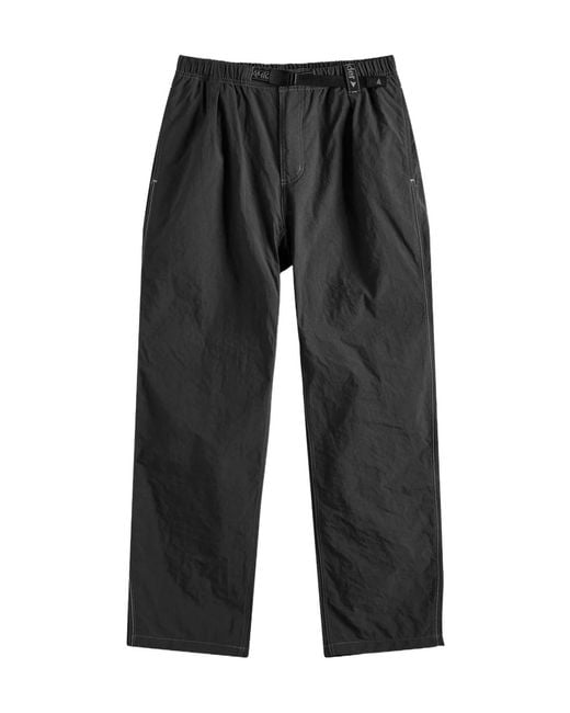 And Wander Black X Gramicci Nylon Climbing Pants for men