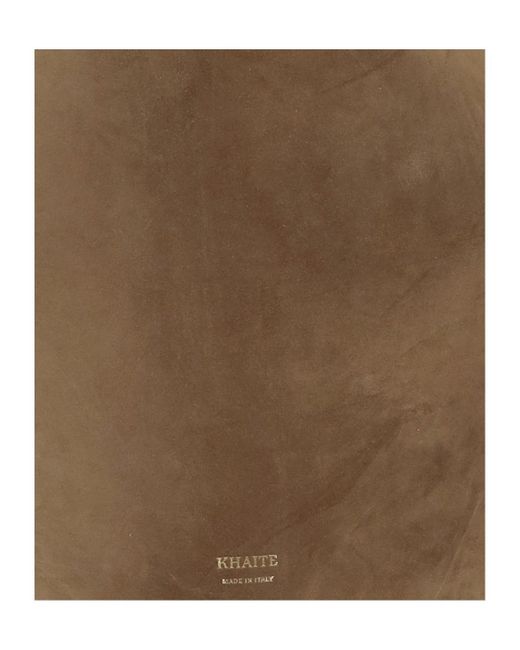 Khaite Metallic Lotus Small Tote Bag