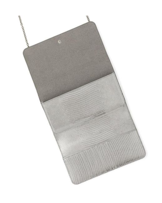 Dolce & Gabbana Gray X Kim Satin Phone Bag