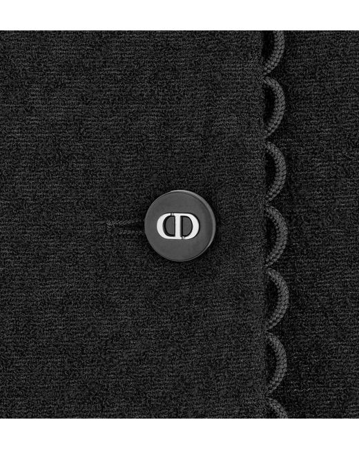 Dior Black Cropped Jacket