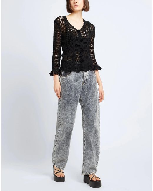 Dolce & Gabbana Black Solid Color Wool Knit Sweater