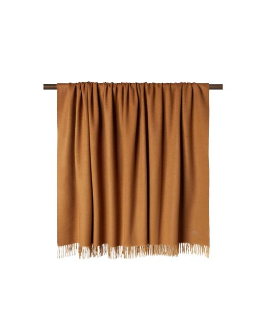 Loro Piana Brown Unito Blanket for men
