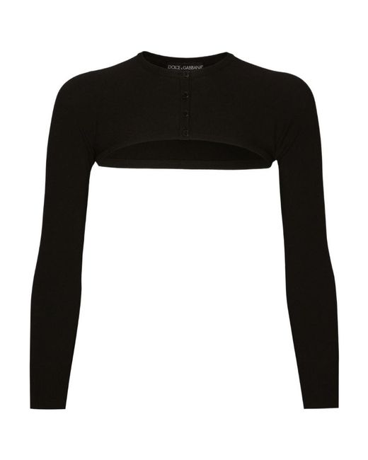 Dolce & Gabbana Black Kim Cardigan