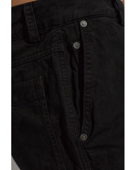Off-White c/o Virgil Abloh Black Straight-Leg Trousers for men