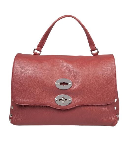 Zanellato Pink Turnlock Shoulder Bag