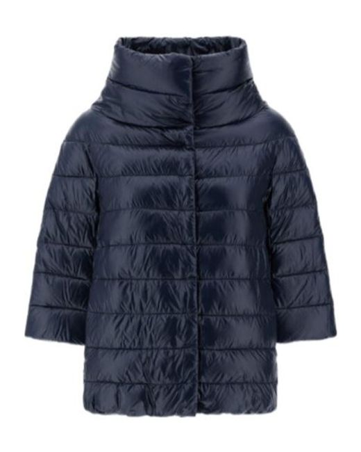 Herno Blue Padded Jacket