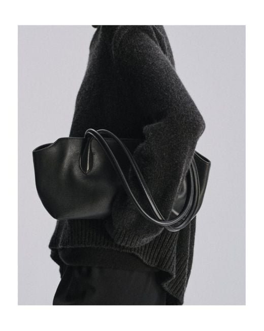The Row Black Terrasse Handbag