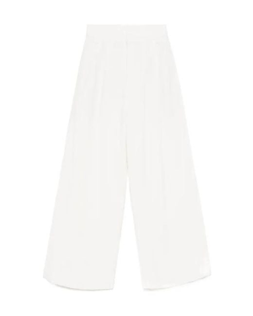 Uma Wang White Paella Casual Pants