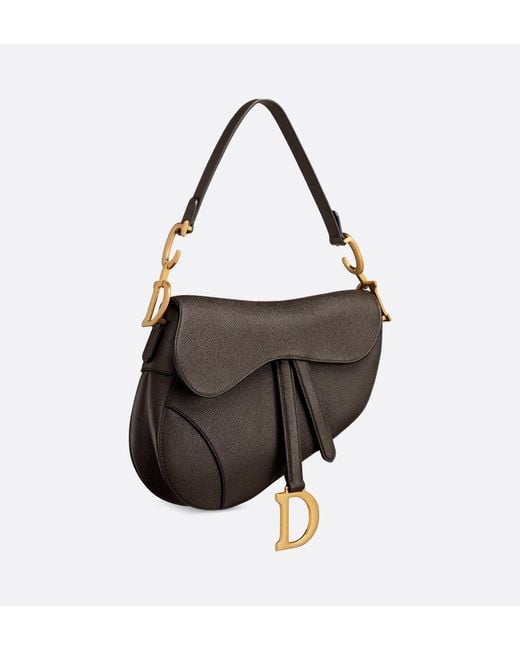 Dior Brown Saddle Bag With Strap