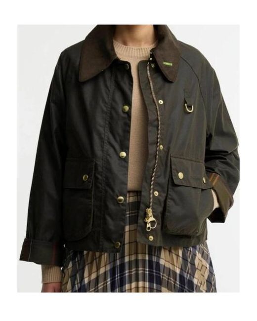 Barbour Black Long-Sleeve Casual Jacket