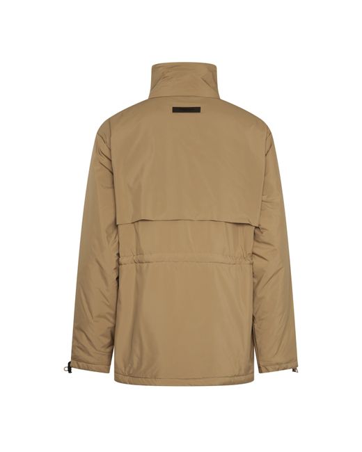 Fear Of God Natural Long-Sleeve Casual Zip-Up Jacket for men