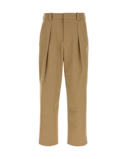 A.P.C. Natural Renato Pleated Pants for men