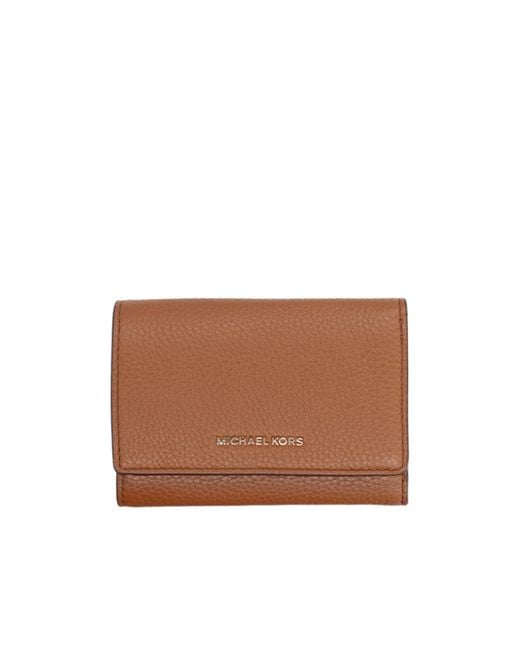 MICHAEL Michael Kors Brown Bryant Trifold Wallet