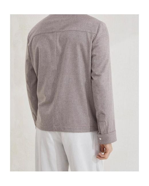 Brunello Cucinelli Brown Cashmere Jacket for men