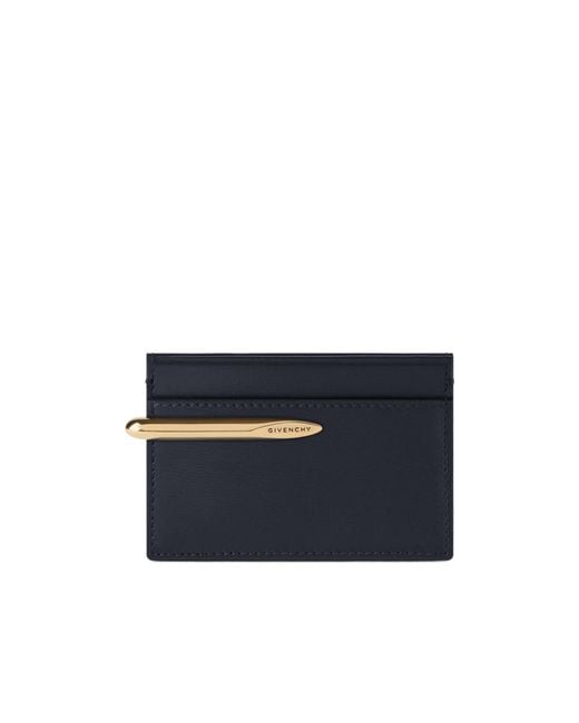 Givenchy Blue Pinch Card Holder
