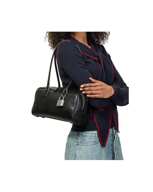 Loewe Black Amazona 23 Cropped Bag