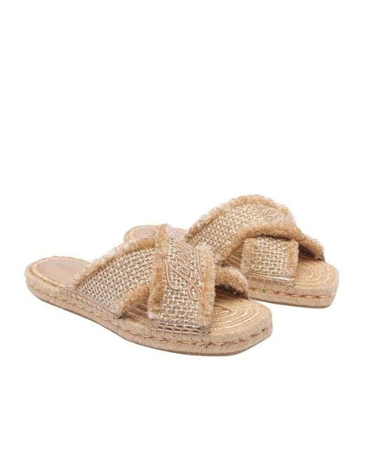 Jimmy Choo Brown Round Toe Sandals