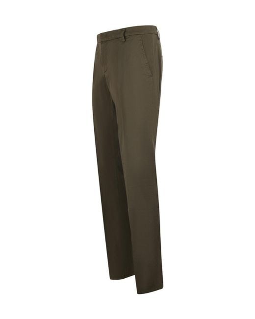 Dondup Gray Spiritissimo Slim Pants for men