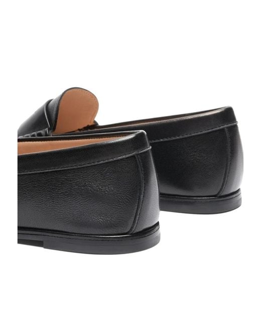Stuart Weitzman Black Spencer Oafer