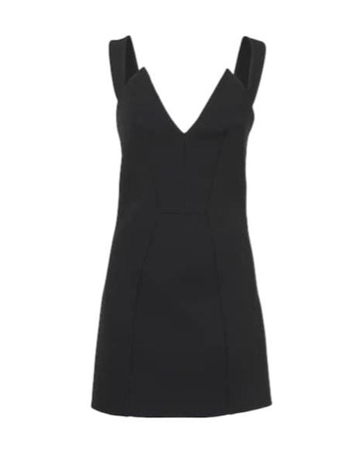 Givenchy Black Crêpe Minidress