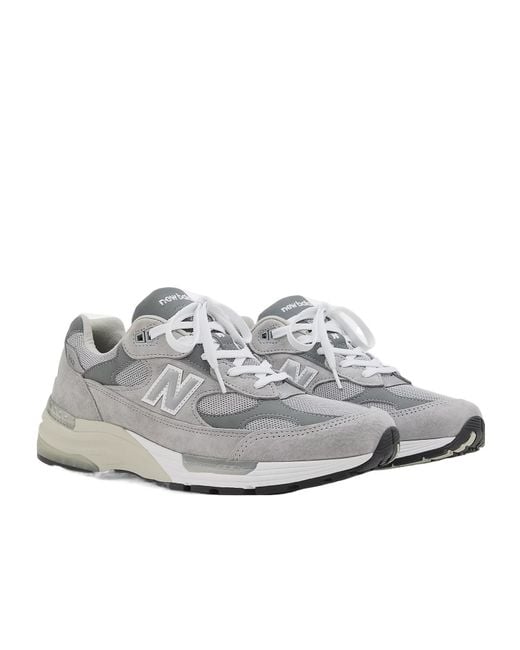 New Balance Gray 992 Core Sneakers for men
