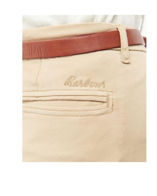 Barbour Natural Belt Loop Casual Pants