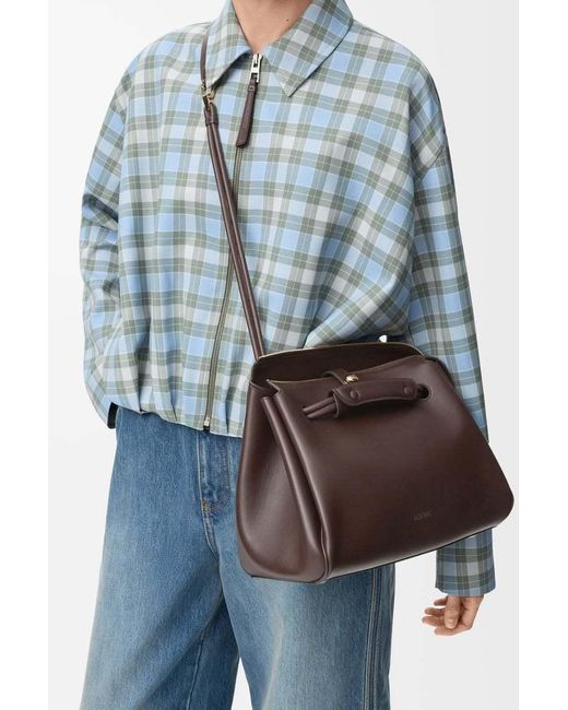 Loewe Brown Medium Madrid Shoulder Bag