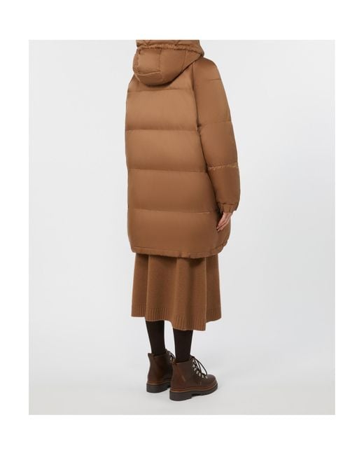 Weekend by Maxmara Brown Anfora Hooded Reversible Jacket