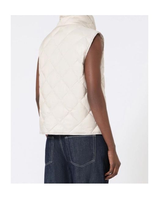 Max Mara Natural The Cube Tregic Zip-Up Drawstring Gilet