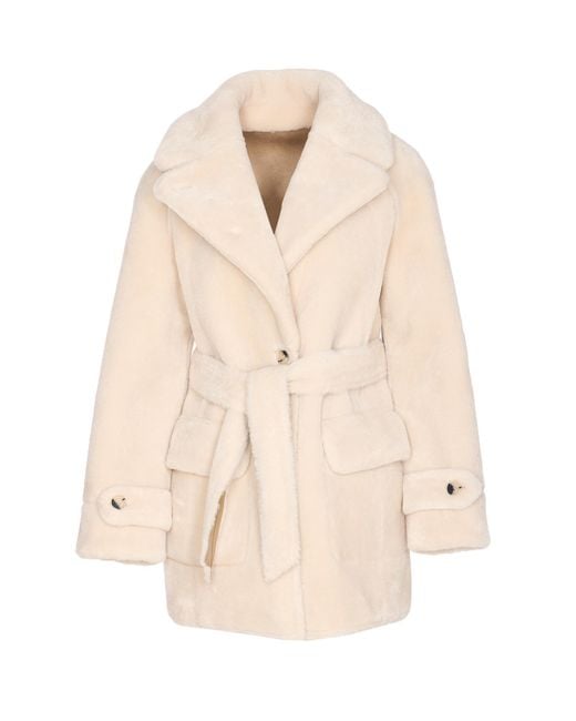 Urbancode Natural Reversible Belted Coat