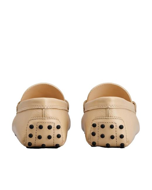 Tod's Natural T Timeless Gommino Driving Shoes