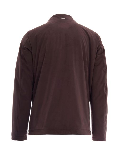 Herno Purple Zipped Jacket for men