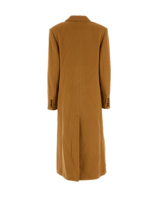 Isabel Marant Natural Long Sleeved Coat