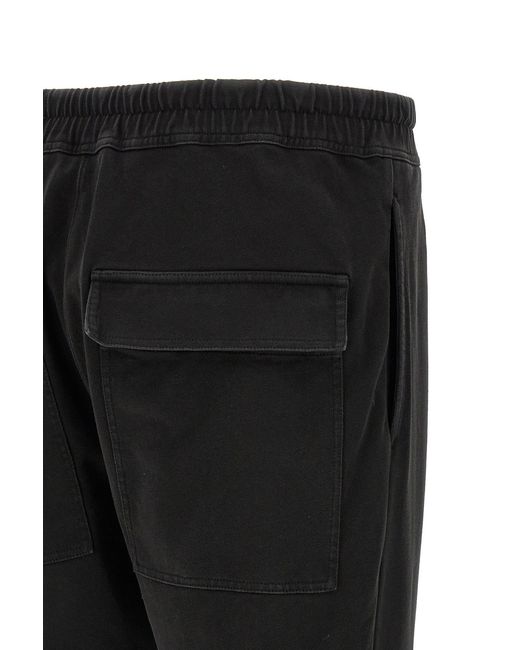 Moncler Black Embroidered Skinny Track Pants for men