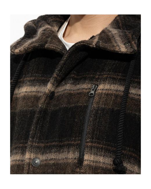 Isabel Marant Black Long-Sleeve Casual Jacket for men