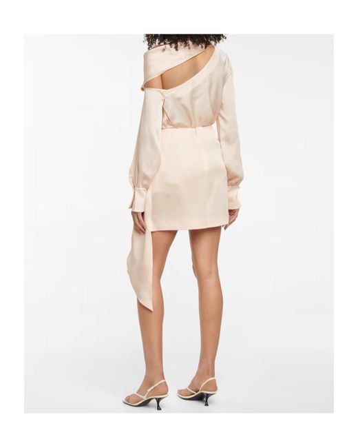 Jonathan Simkhai Natural Flowing Design Midi Skirt