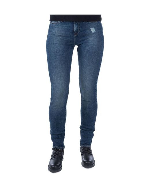 Emporio Armani Blue Logo Jeans