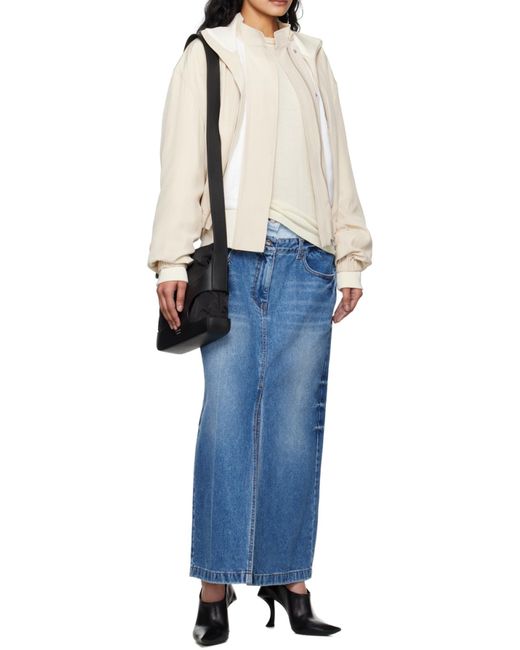 Helmut Lang Natural Stitched Double-Sided Jacket