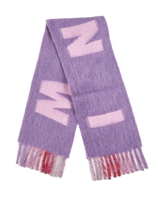 Marni Purple Scarfs