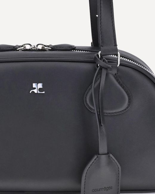 Courreges Black Courrèges Friday Medium Bag