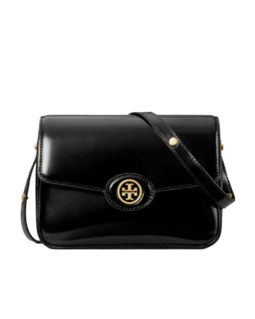 Tory Burch Black Robinson Shoulder Bag