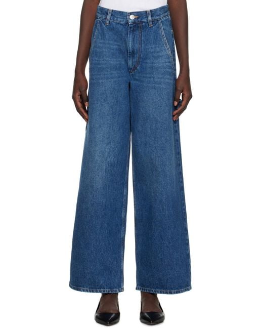Isabel Marant Blue Isabel Marant Étoile Solene Mid-Rise Jeans