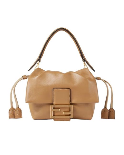 Fendi Mamma Baguette Small Shoulder Bag | Lyst